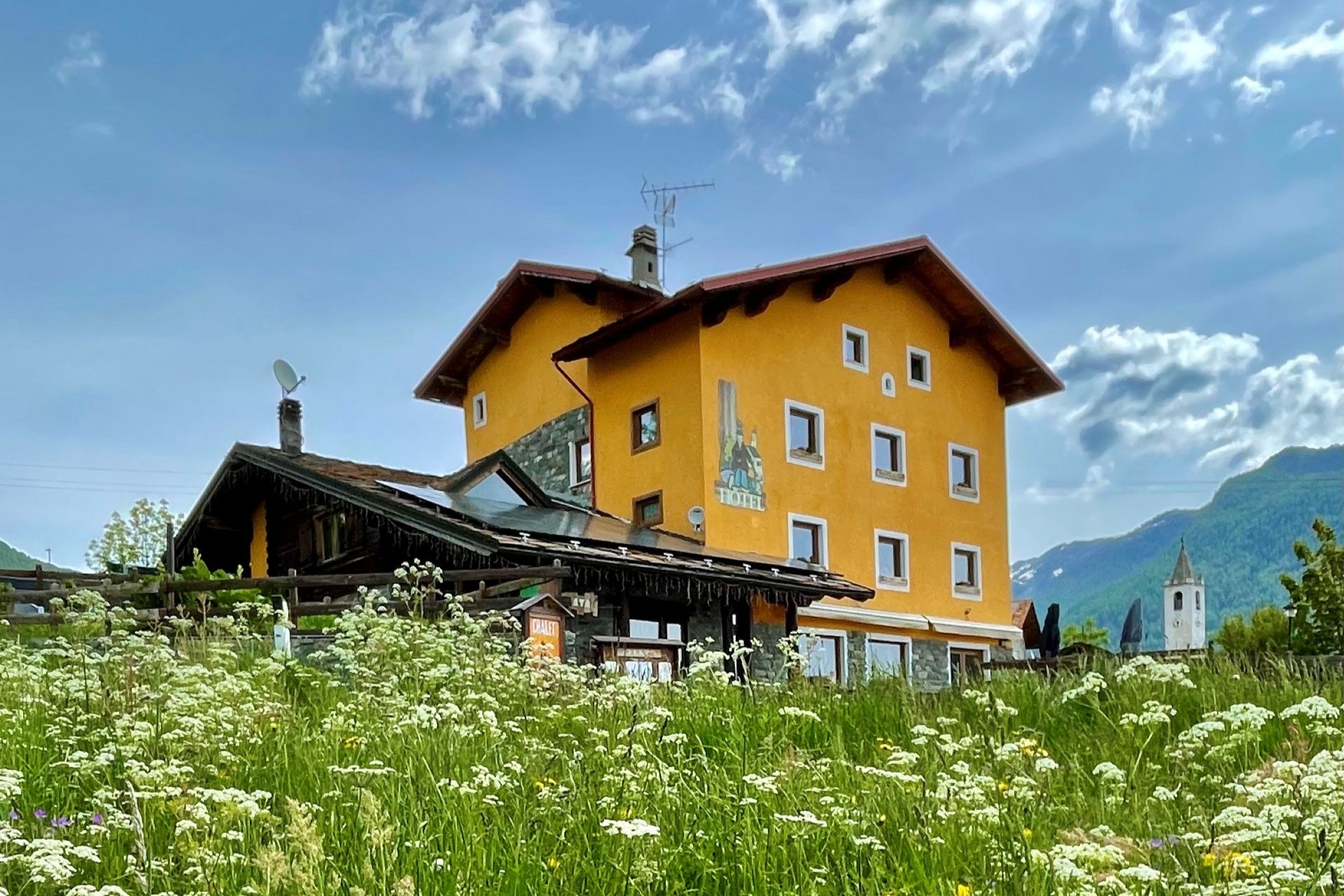 hotel con vista panoramica valle d'aosta