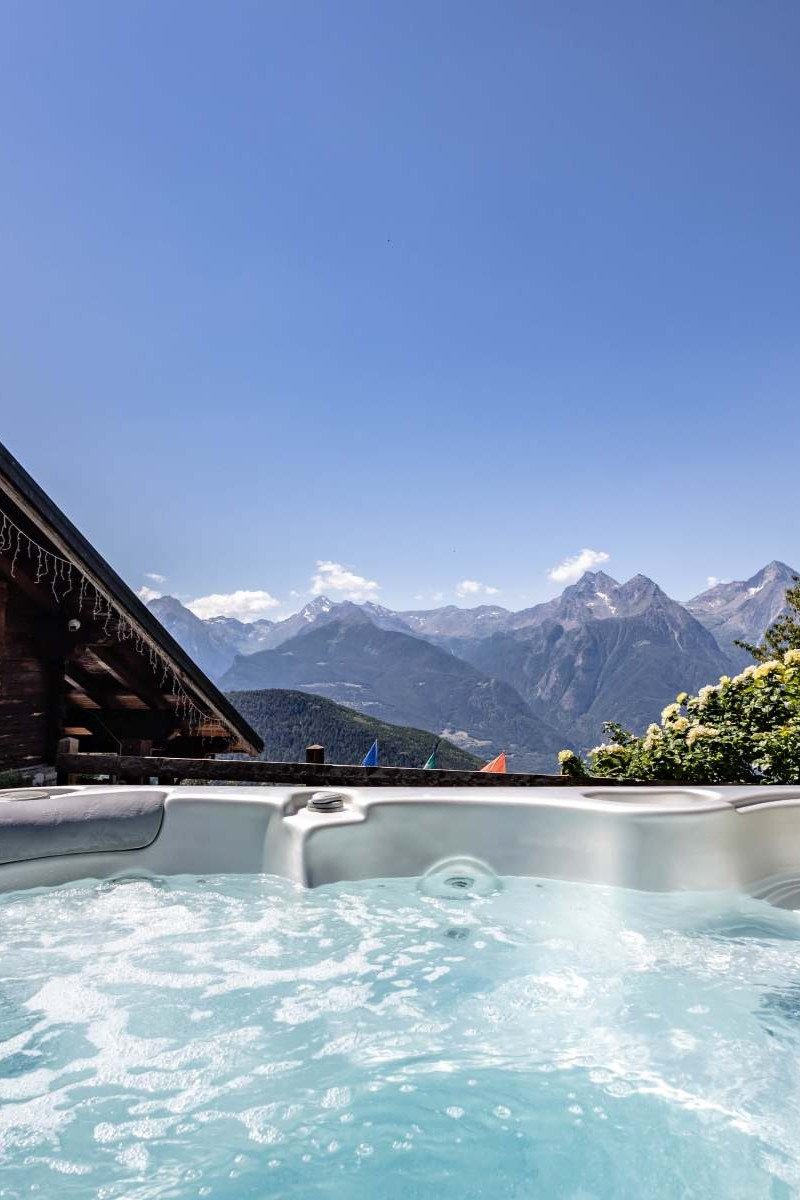 hotel con vista panoramica valle d'aosta